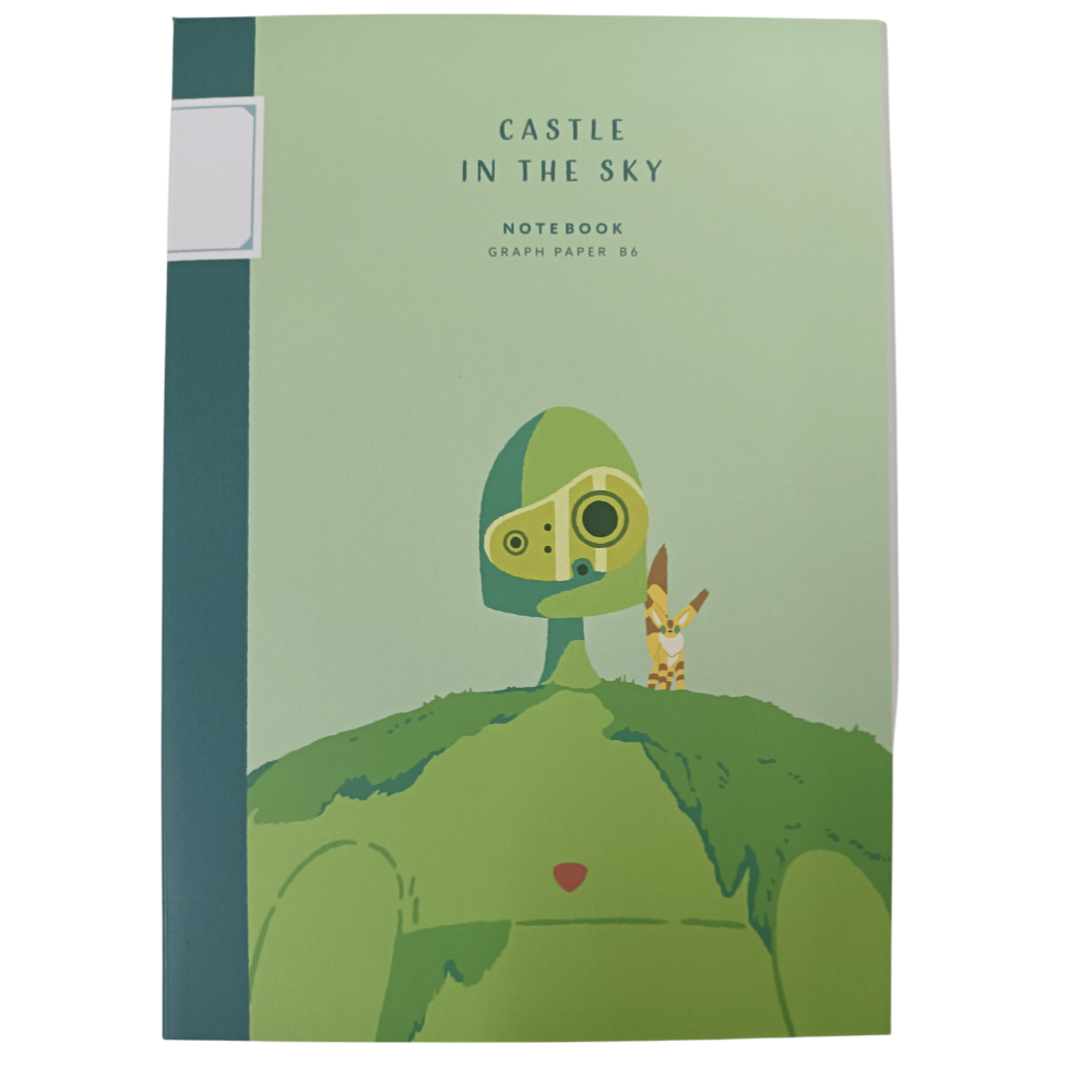 日本進口正版吉卜力筆記本GHIBLI 龍貓 多多龍 千尋 神隱少女 天空之城 手帳 B5&B6 記事本-細節圖6