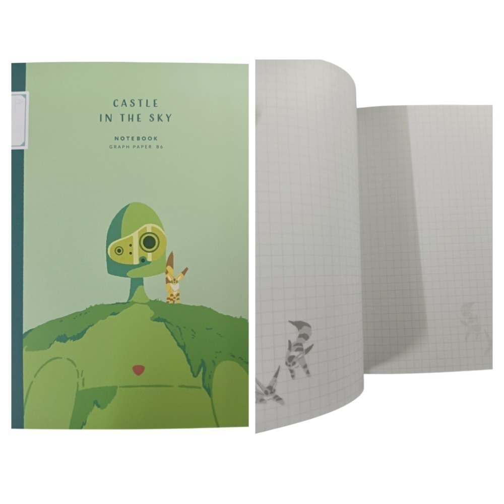 日本進口正版吉卜力文具 筆記本 膠帶 紙膠帶 宮崎駿 GHIBLI 龍貓 多多龍 千尋 神隱少女 天空之城 手帳-細節圖8
