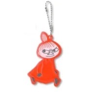日本進口嚕嚕米反光吊飾鑰匙圈 moomin 姆明 反光鑰匙圈 夜間反光 夜間 書包 兒童 運動 騎車 反光吊飾-規格圖9