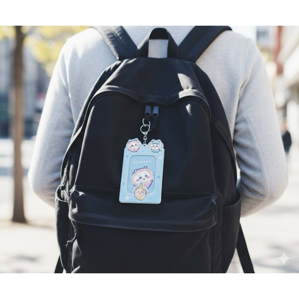 現貨~ 正版吉伊卡哇票卡套-吉伊卡哇 CHIIKAWA 票卡夾 證件套 證件夾 通勤 外勤 悠遊卡套 一卡通套-細節圖9