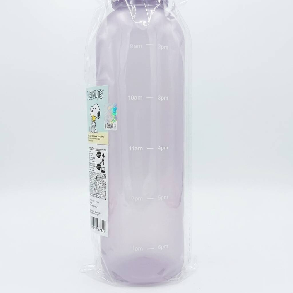 現貨-日本進口正版史努比水瓶1000ml/500ml 霧面刻度水壺 隨手 隨身瓶 環保杯 運動水杯 Snoopy-細節圖9