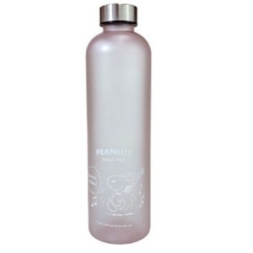 現貨-日本進口正版史努比水瓶1000ml/500ml 霧面刻度水壺 隨手 隨身瓶 環保杯 運動水杯 Snoopy-規格圖10