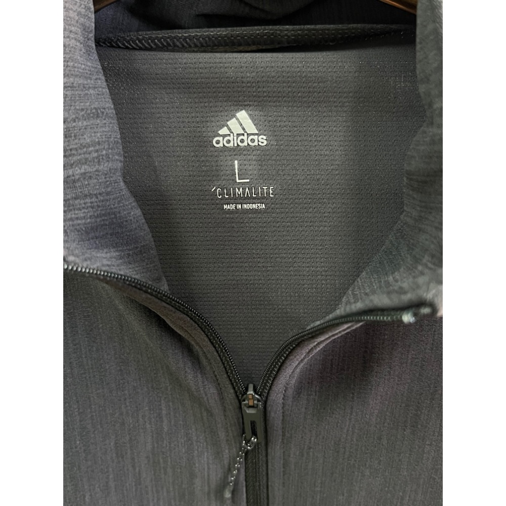 Adidas CLIMALITE 女L 速乾透氣立領外套-細節圖4
