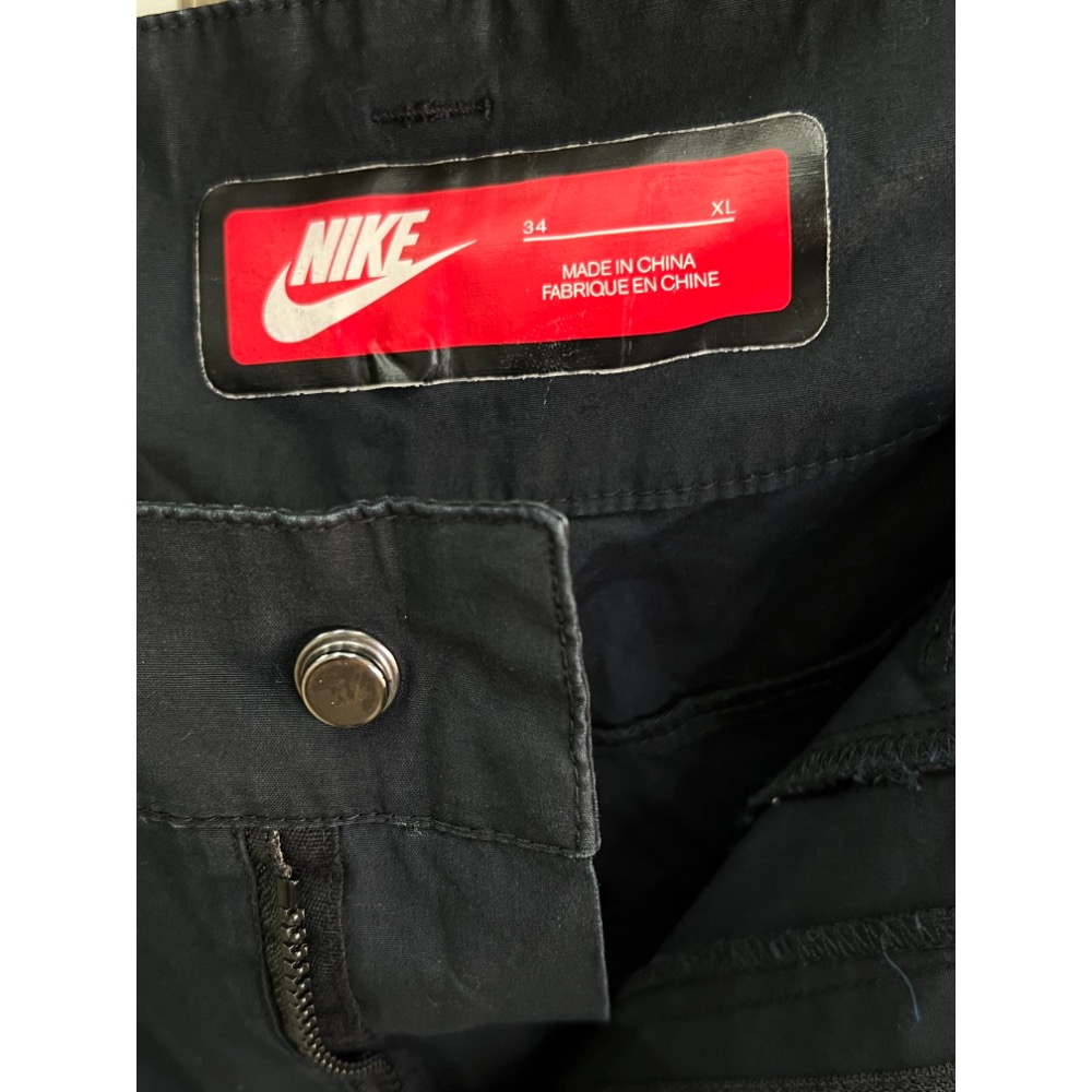 Nike 男34腰 輕盈布料錐型收口長褲-細節圖5