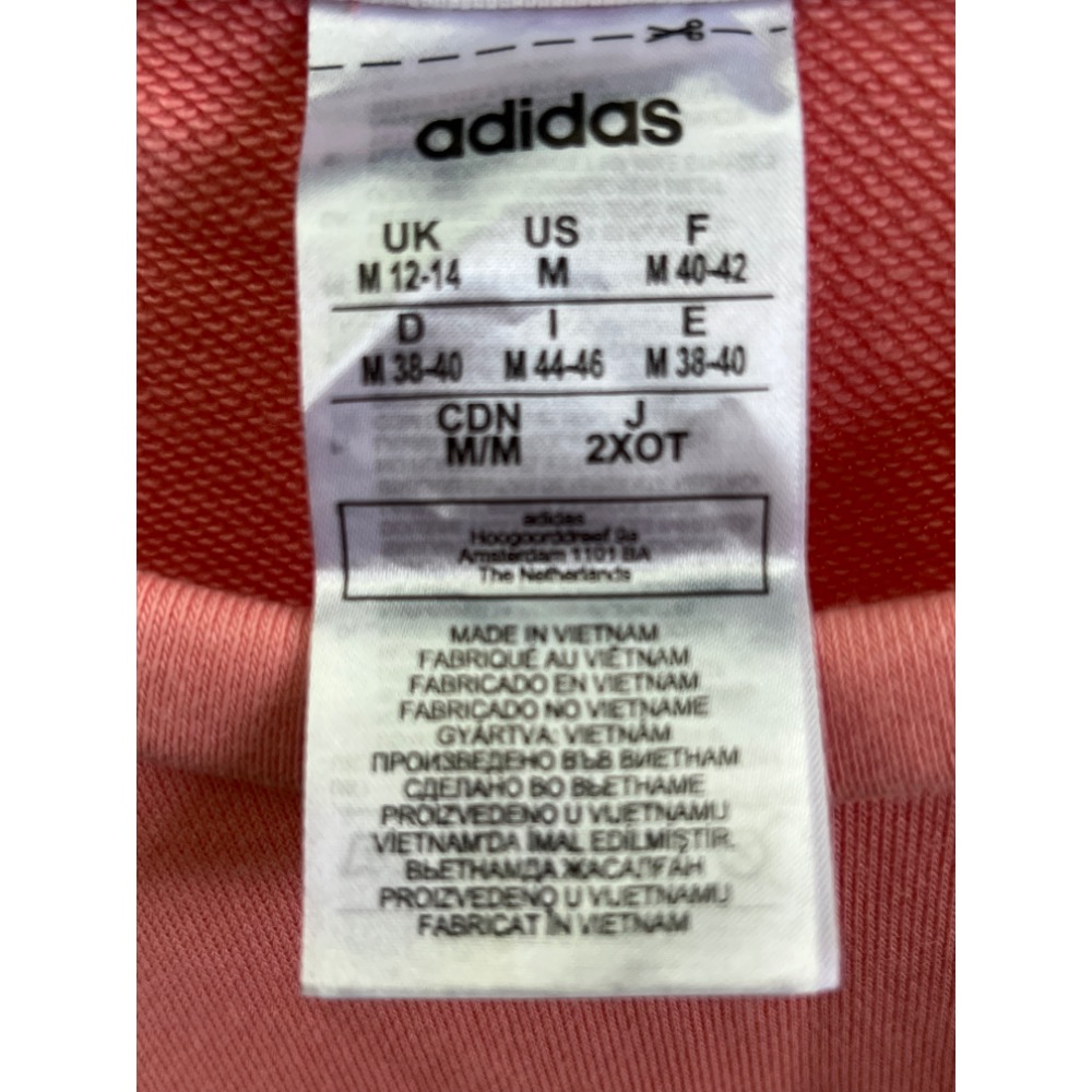 Adidas 女L寬鬆大學T-細節圖3