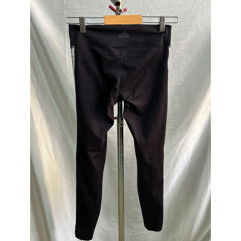 Adidas 女M彈性緊身褲-細節圖2