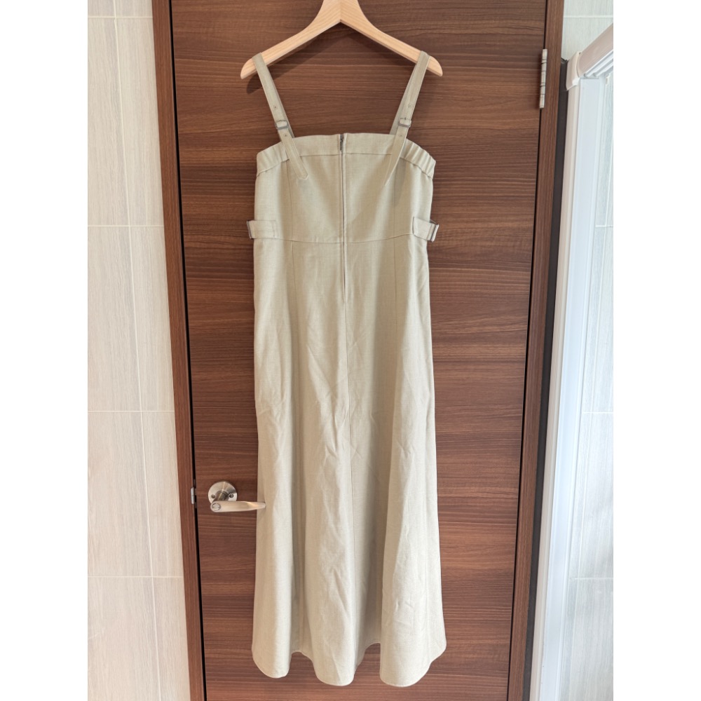 日牌 專櫃 GLOBAL WORK 洋裝 長洋裝 吊帶 長裙-細節圖5