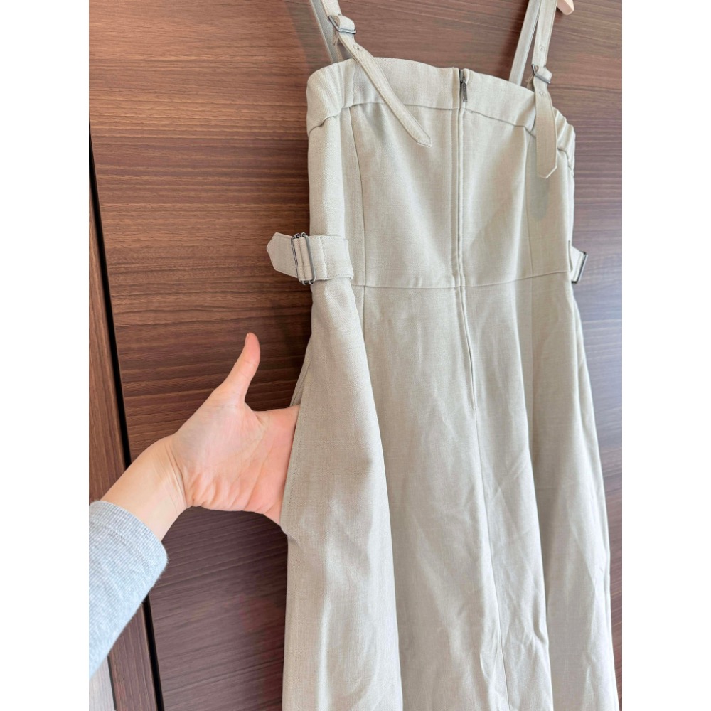 日牌 專櫃 GLOBAL WORK 洋裝 長洋裝 吊帶 長裙-細節圖6