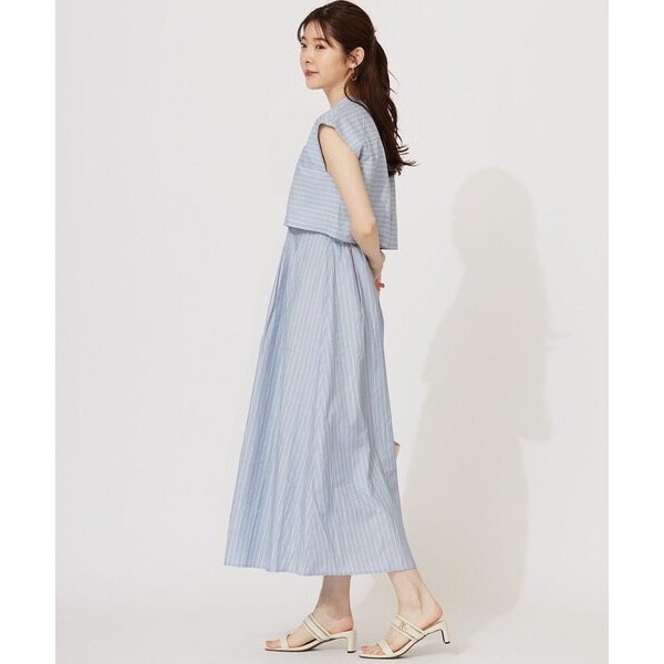 日牌 專櫃 貴牌 anysis 通勤 洋裝 無袖洋裝 長洋裝-細節圖4