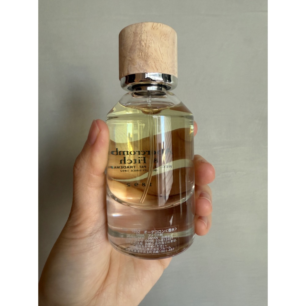 專櫃 美牌Abercrombie & Fitch AF 1892 Yellow (1892 For Men) 男 香水-細節圖5