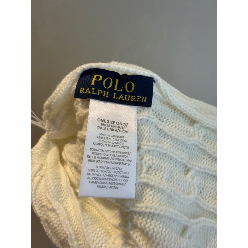 專櫃 貴牌 Polo Ralph lauren 毛帽 毛線帽-細節圖3