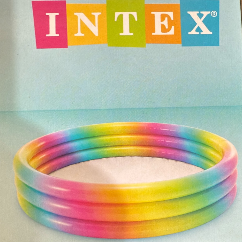 《INTEX》147cm漸層彩虹水池（3+）-細節圖4