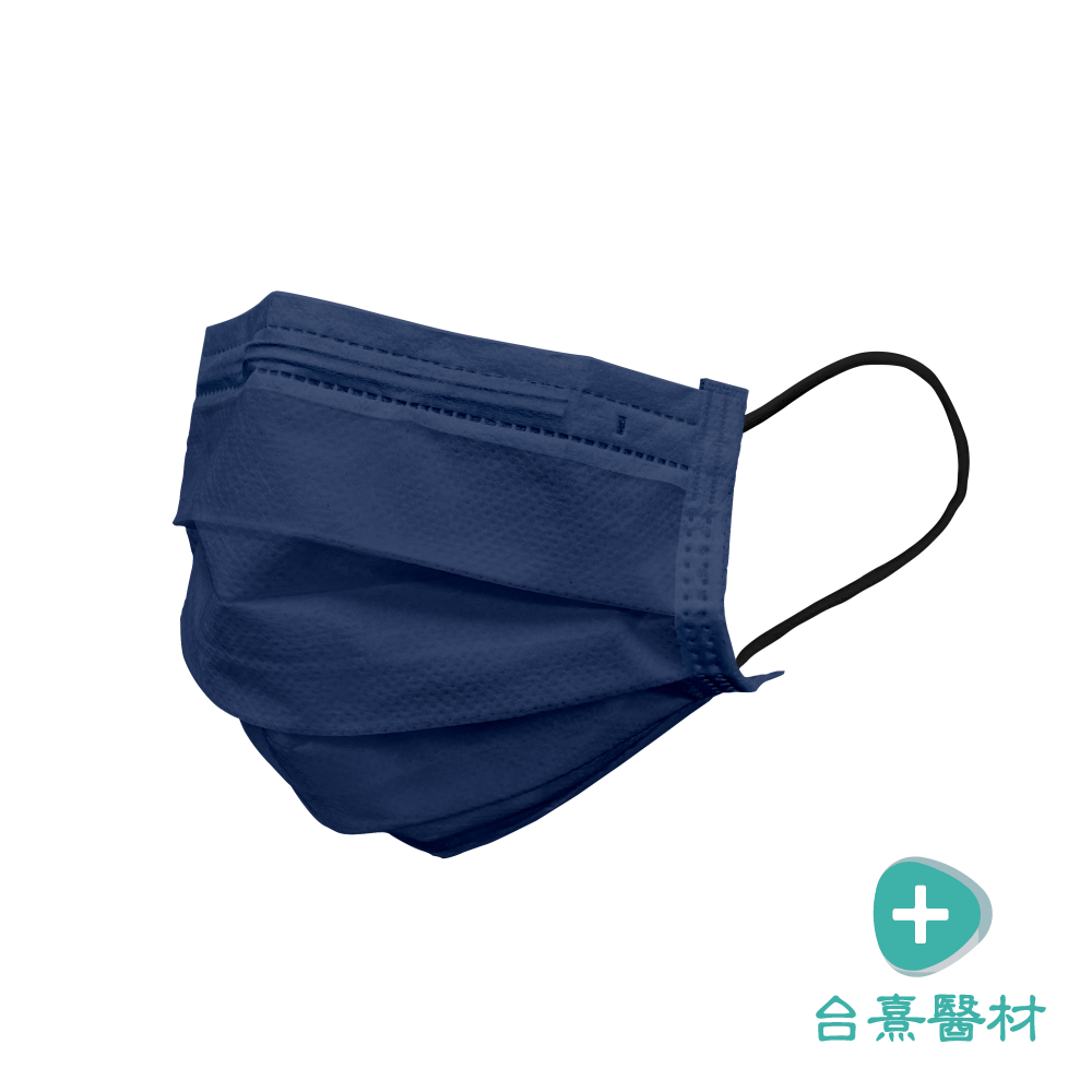 【台熹醫材】Sumeasy 順易利 醫用口罩 成人平面 (50入/盒) 黑色/藍色/白色 大武崙 醫療口罩-規格圖11