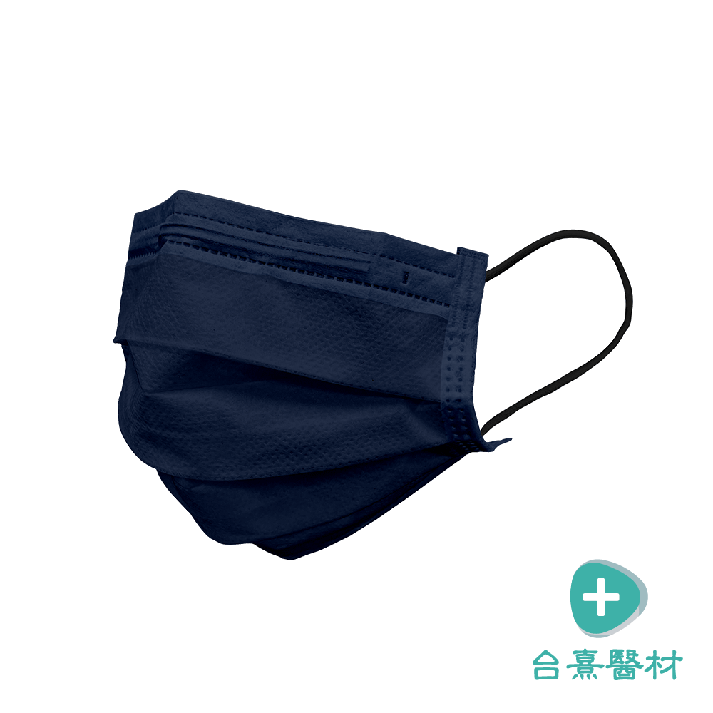 【台熹醫材】Sumeasy 順易利 醫用口罩 成人平面 (50入/盒) 黑色/藍色/白色 大武崙 醫療口罩-規格圖11