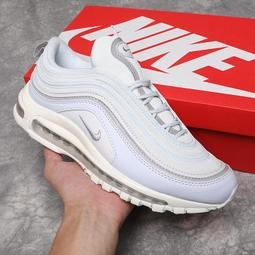 耐吉 Nike Air Max 97 3M ＂Aurora Green＂OG 純白 子彈 全掌氣墊 慢跑鞋-細節圖3