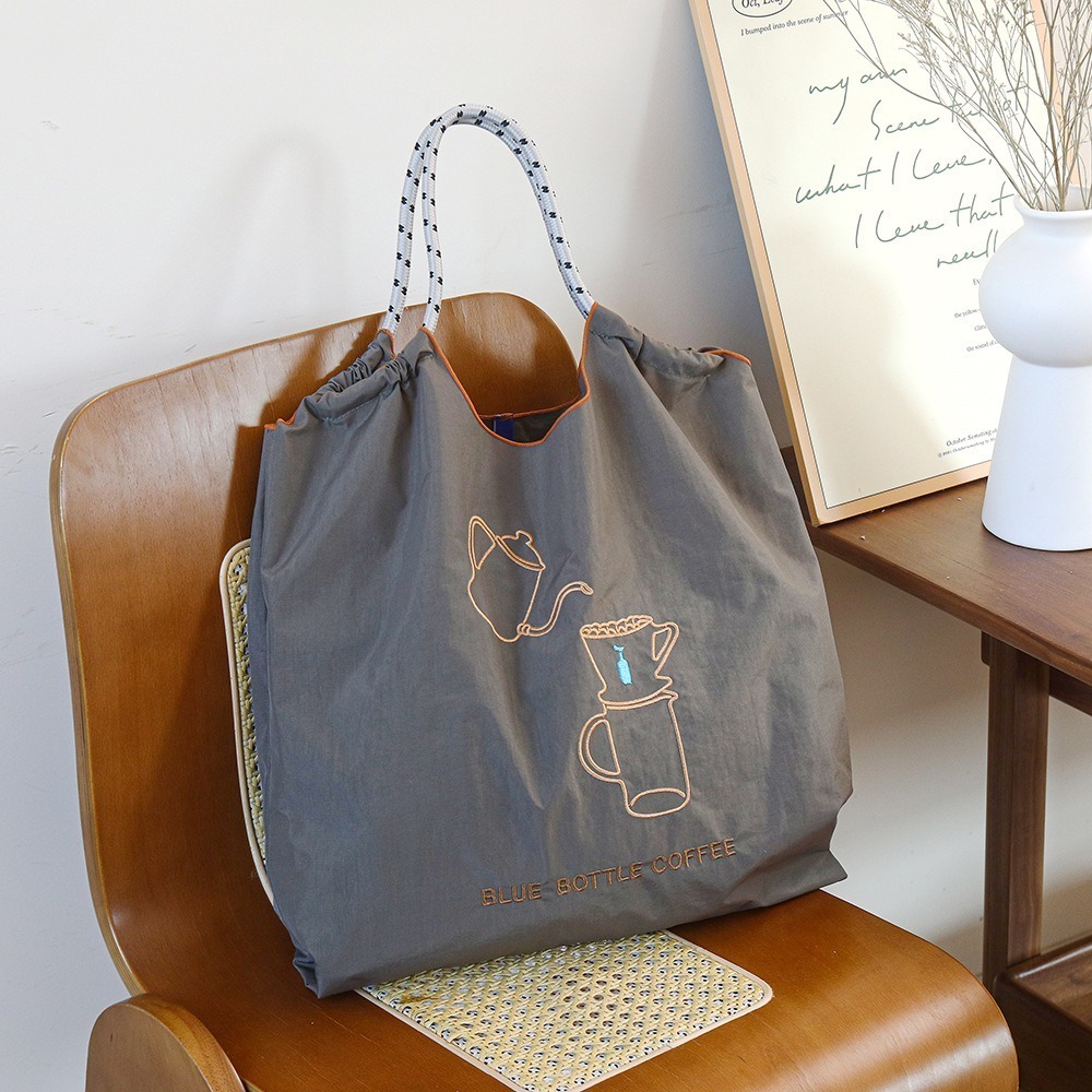 手沖咖啡藍瓶子無肩帶【中號L】