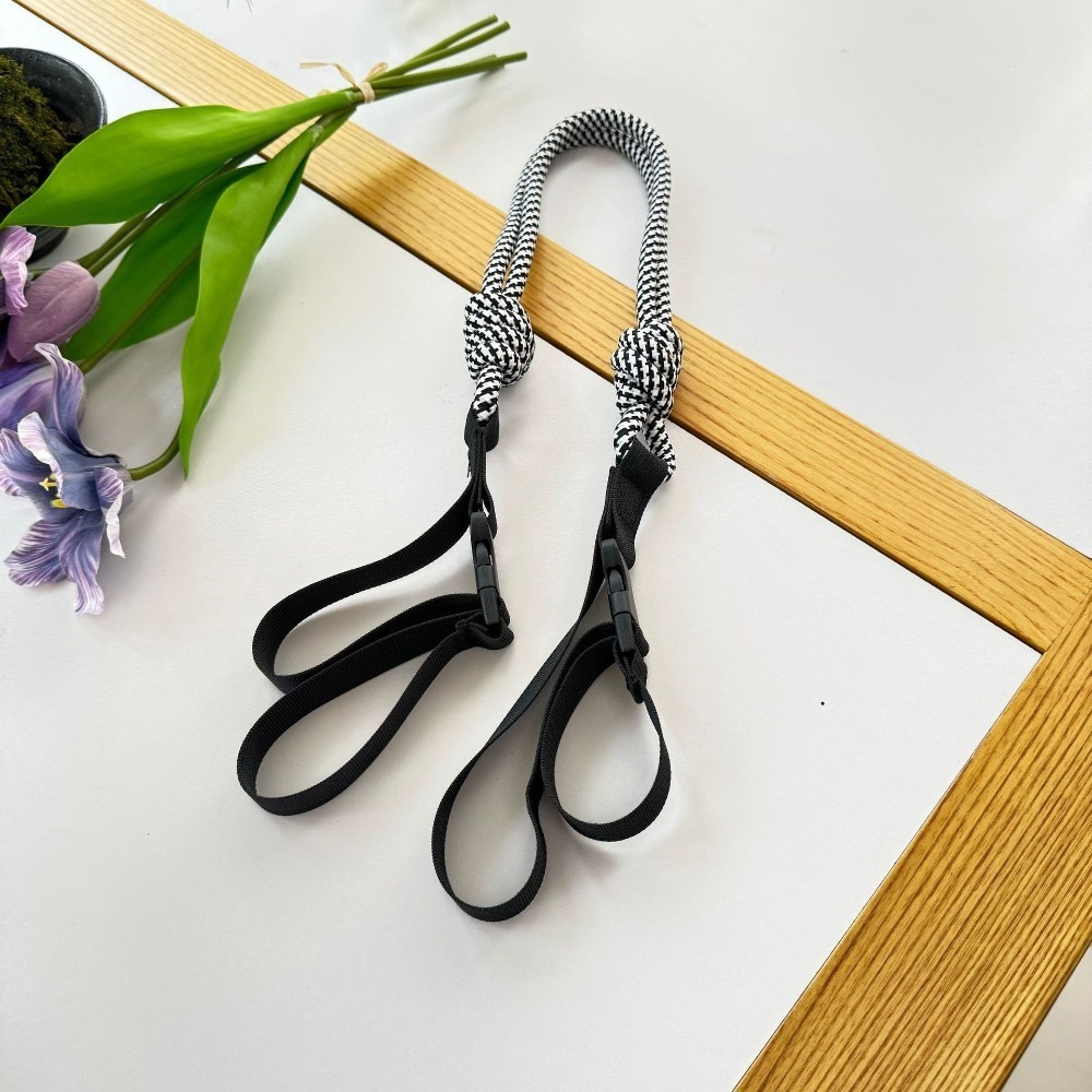 【現貨共三款】日本刺繡購物袋｜尼龍大容量托特｜手提斜背兩用｜折疊便攜購物袋(同款Ball Chain)藍瓶子-規格圖9