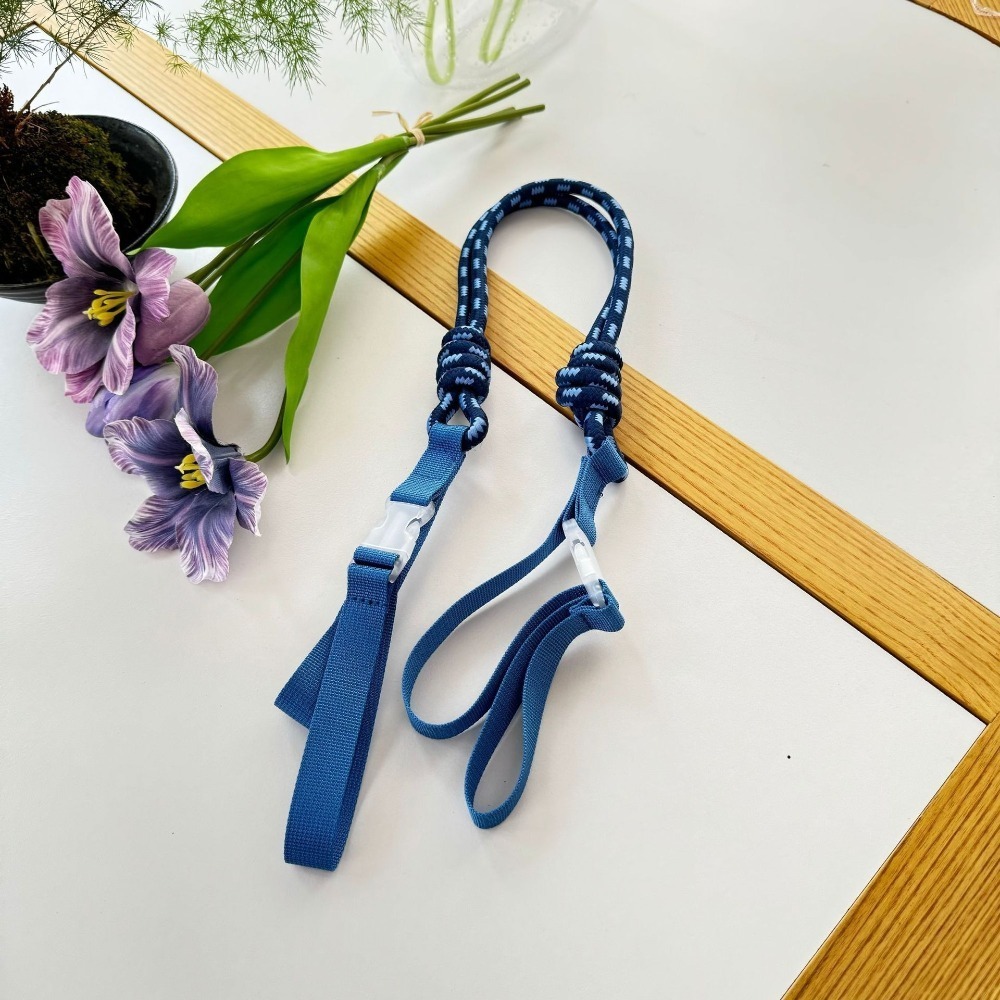 【現貨共三款】日本刺繡購物袋｜尼龍大容量托特｜手提斜背兩用｜折疊便攜購物袋(同款Ball Chain)藍瓶子-規格圖9