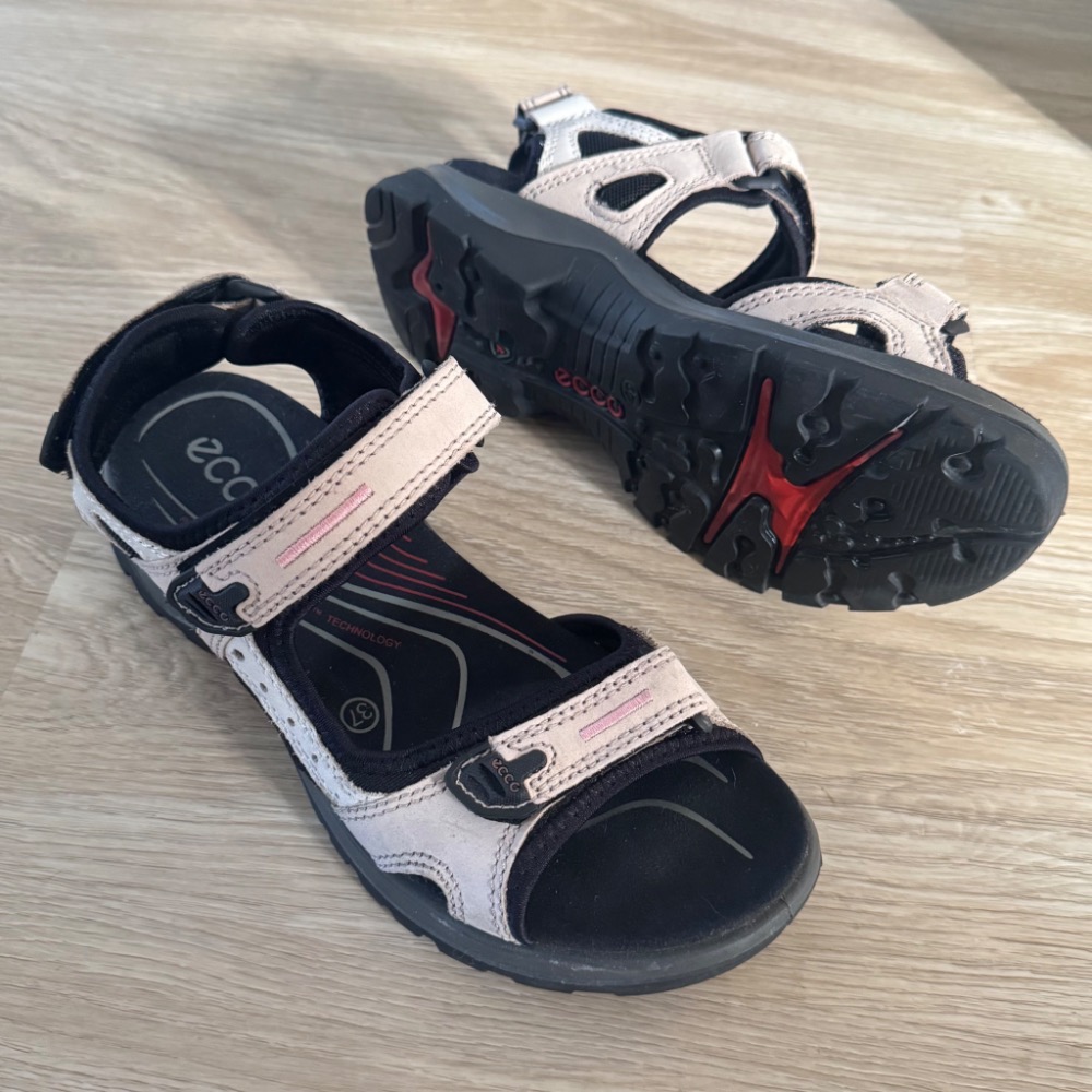 ecco女OFFROAD系列户外健步運動涼鞋-細節圖2