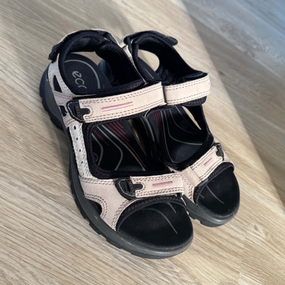 ecco女OFFROAD系列户外健步運動涼鞋-細節圖5