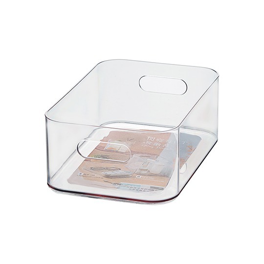 小豆苗鋪子 KEYWAY 聯府 閃亮PET收納盒-透明(中)(小)TLS100 TLS200 亞馬遜熱銷無印風 收納盒-規格圖8