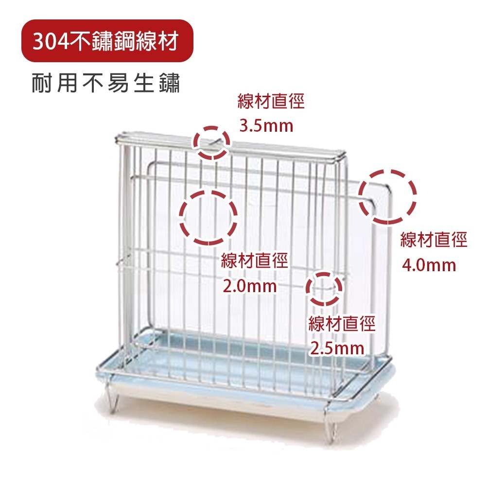 皇家拿鐵 不鏽鋼刀具砧板瀝水收納架 ST3001 瀝水架  廚房置物架 刀架 砧板架 304不鏽鋼 | 小豆苗鋪子-細節圖3
