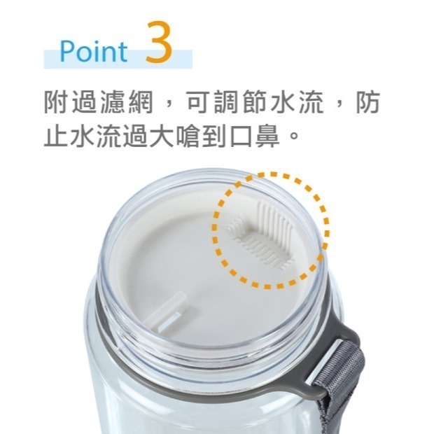 KEYWAY聯府 KM清新水壺 500ml 900ml 彈壓式運動水壺 隨身水瓶KM1050 KM105 | 小豆苗鋪子-細節圖4