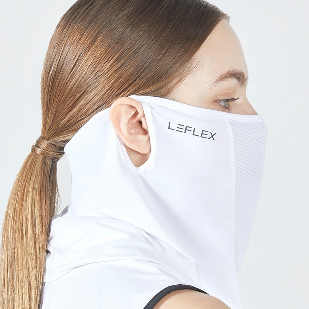 韓國LEFLEX 高爾夫運動防曬面罩 防曬面罩 登山面罩 運動面罩 騎車防曬 | 小豆苗鋪子-規格圖8