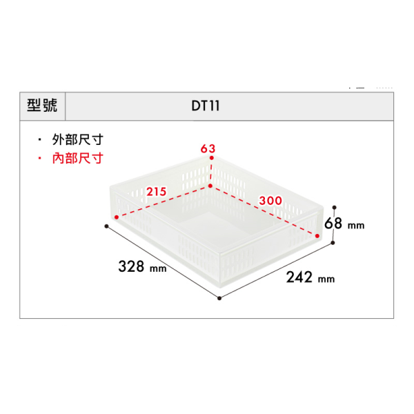 小豆苗鋪子 KEYWAY 聯府 DT11 DT12 DT13新總理萬用籃 收納盒 桌上收納 小物收納-細節圖5