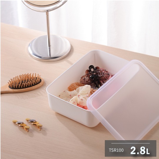 KEYWAY 聯府 無雙收納盒 1-7號 純白收納盒 衣物玩具收納 抽屜整理 可搭配蓋子 小物收納 | 小豆苗鋪子-細節圖5