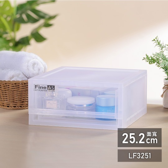 聯府KEYWAY FINE桌上抽屜整理箱 LF3371/3251/3121 無印風 收納箱 置物箱 | 小豆苗鋪子-規格圖8