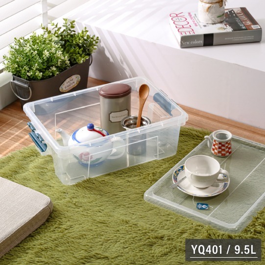 KEYEAY 聯府 多利掀蓋整理箱 YQ301 YQ401 YQ501 收納箱 整理箱 有發票-細節圖6