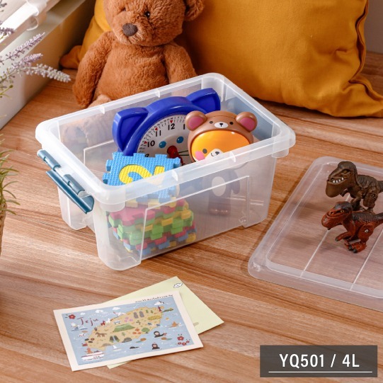 KEYEAY 聯府 多利掀蓋整理箱 YQ301 YQ401 YQ501 收納箱 整理箱 有發票-規格圖10