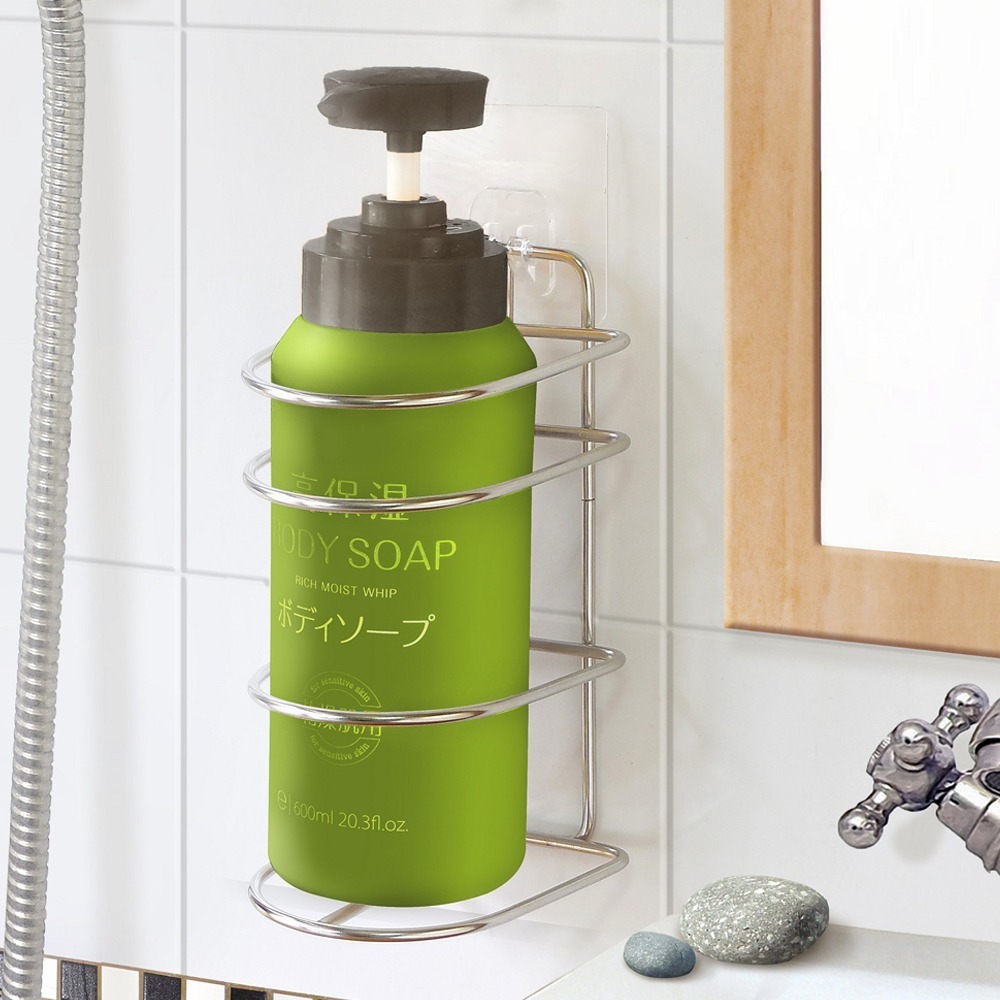 亞晨 皇家拿鐵酒精洗手乳瓶架 K1005  酒精瓶架 洗手乳瓶架 衛浴收納 廚房收納架 台灣製 | 小豆苗鋪子-細節圖2