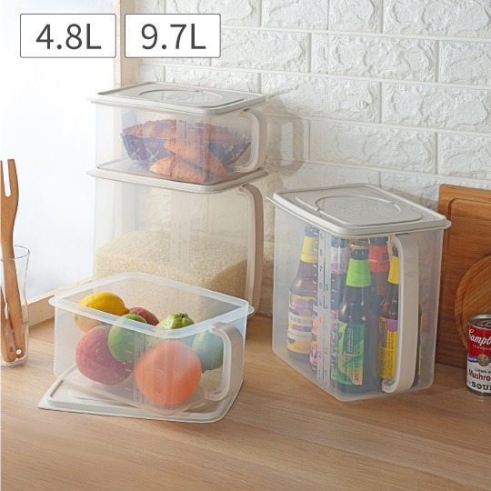 KEYWAY 聯府 AB40 AB90 有把握儲物盒 米桶 食物儲藏盒 冰箱手把盒 食物盒 收納盒 | 小豆苗鋪子-細節圖3