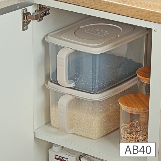 KEYWAY 聯府 AB40 AB90 有把握儲物盒 米桶 食物儲藏盒 冰箱手把盒 食物盒 收納盒 | 小豆苗鋪子-細節圖4