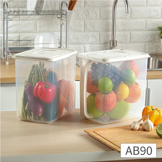 KEYWAY 聯府 AB40 AB90 有把握儲物盒 米桶 食物儲藏盒 冰箱手把盒 食物盒 收納盒 | 小豆苗鋪子-細節圖5