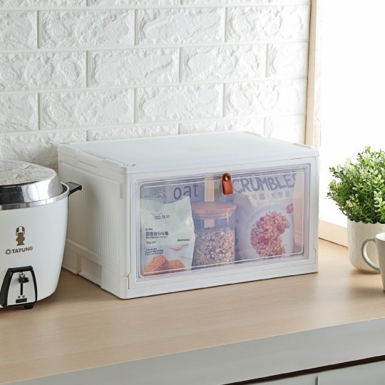 KEYWAY 聯府 MA611 全馬磁吸式多用途鞋盒 無印 摺疊鞋盒 包包收納 磁吸 | 小豆苗鋪子-細節圖2