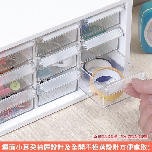 樹德SHUTER 小幫手零件分類箱 4抽 6抽 9抽 收納盒 零件盒 A9304/306/309/333 | 小豆苗鋪子-細節圖3