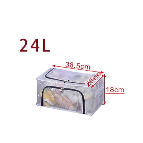 UdiLife 儲藏氏透明雙開收納箱 24/66/80L S0078/S0079/S0080 換季/衣櫃櫥整理/可堆疊-細節圖6