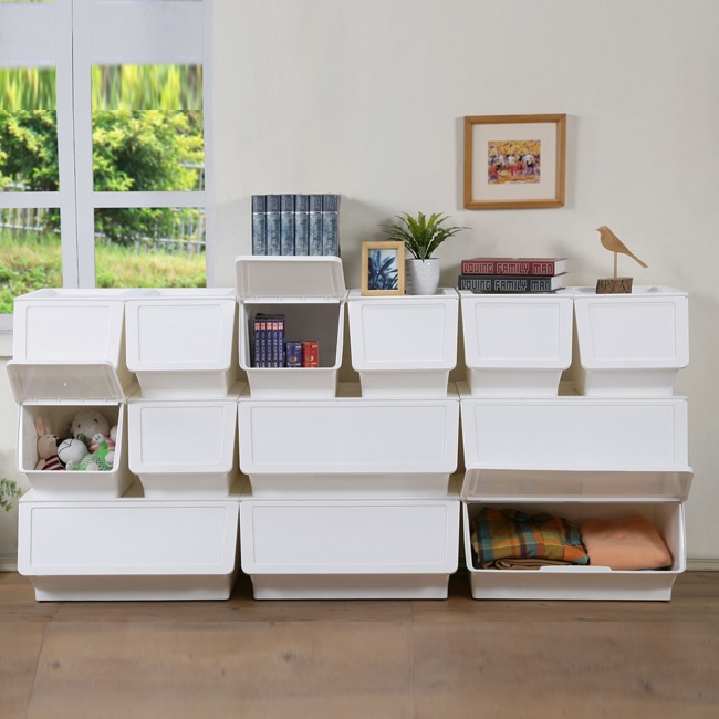 SHUTER樹德MHB-23/MHB-46 第三代大嘴鳥家用整理箱/直接取收納箱台灣製-細節圖5