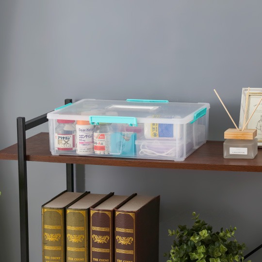 KEYWAY聯府11號高點手提盒CC11100工具箱/收納盒/分類整理/透明/可超取-細節圖2