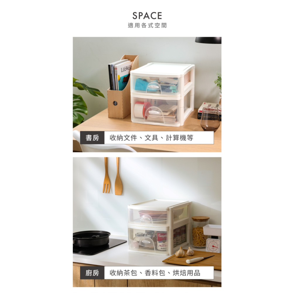 KEYWAY 聯府 A4文書整理箱 DM011(淺型) DM033(深型) 抽屜分類 文件收納 辦公用品 可超取-細節圖3