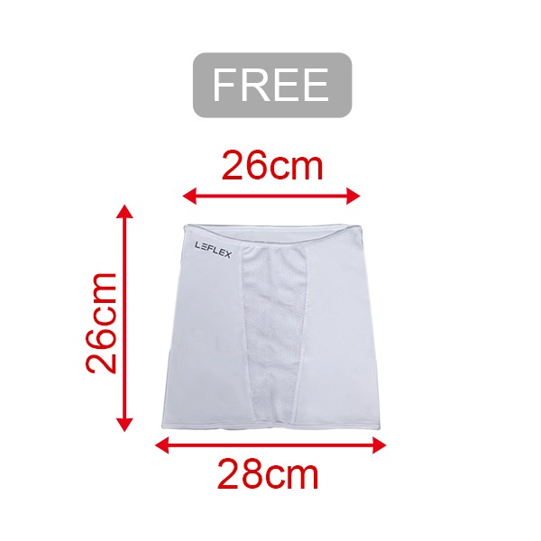 韓國Leflex紫外線防護高爾夫面部防曬罩 登山 跑步 騎車 高爾夫球-細節圖10