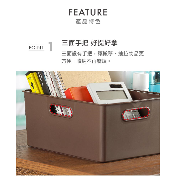 Keyway 聯府 博多收納盒/盤 TBD10 TBD20 TBD30 TBD40 TLD123 TLD343 開放式-細節圖5