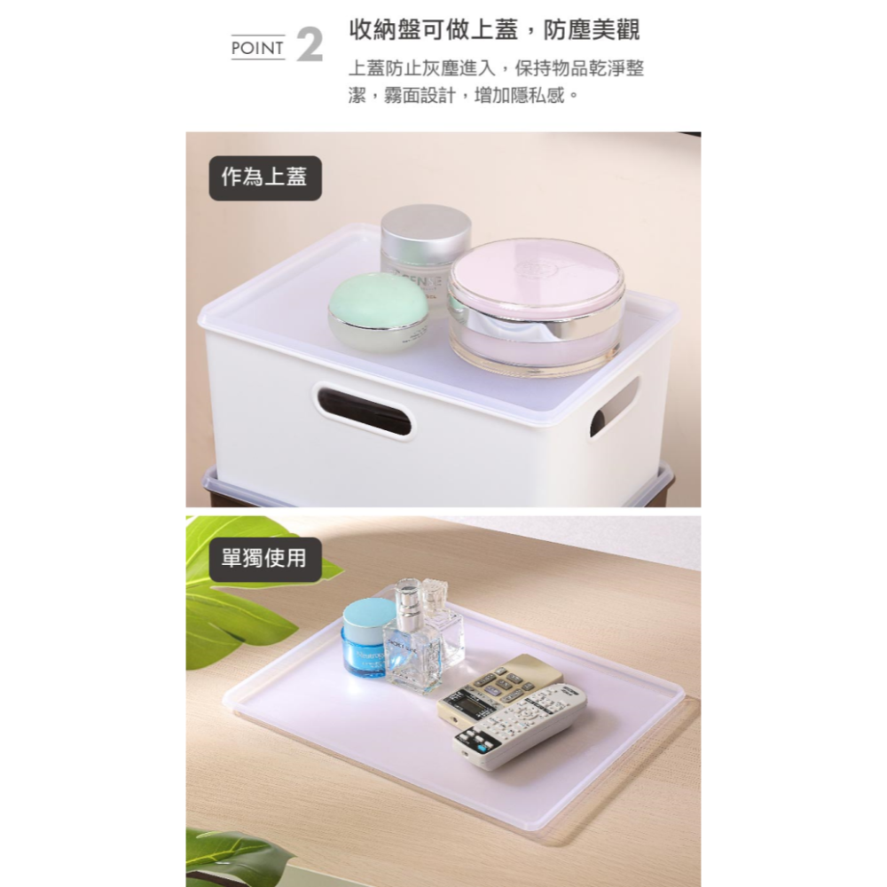 Keyway 聯府 博多收納盒/盤 TBD10 TBD20 TBD30 TBD40 TLD123 TLD343 開放式-細節圖6