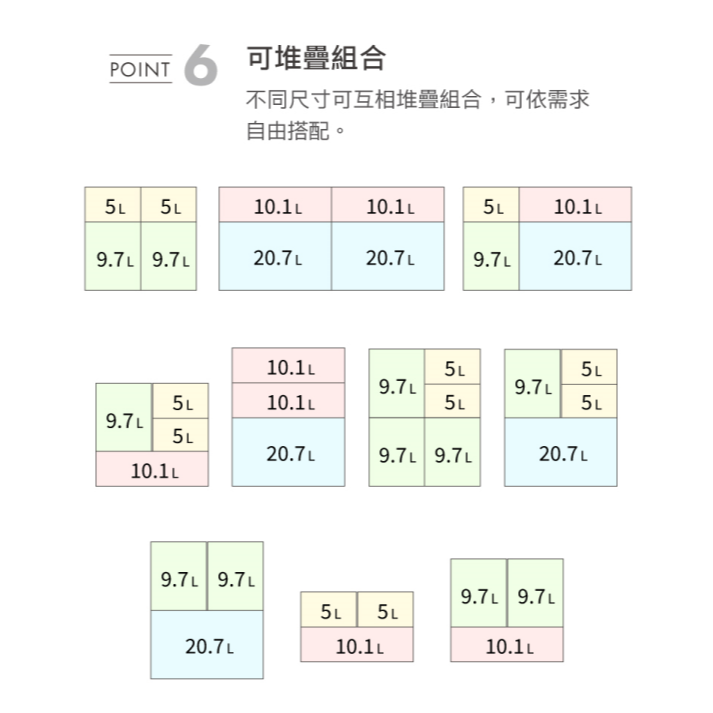 Keyway 聯府 博多收納盒/盤 TBD10 TBD20 TBD30 TBD40 TLD123 TLD343 開放式-細節圖8