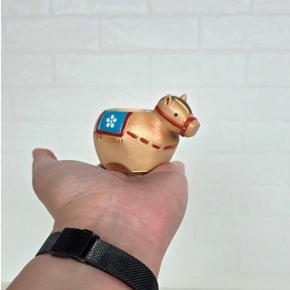 貓魚手作| 【已完售】十二生肖區 馬年 白馬 橘馬 新年限定 日本花器 小馬花盆 多肉盆栽 Greenhouse-細節圖4