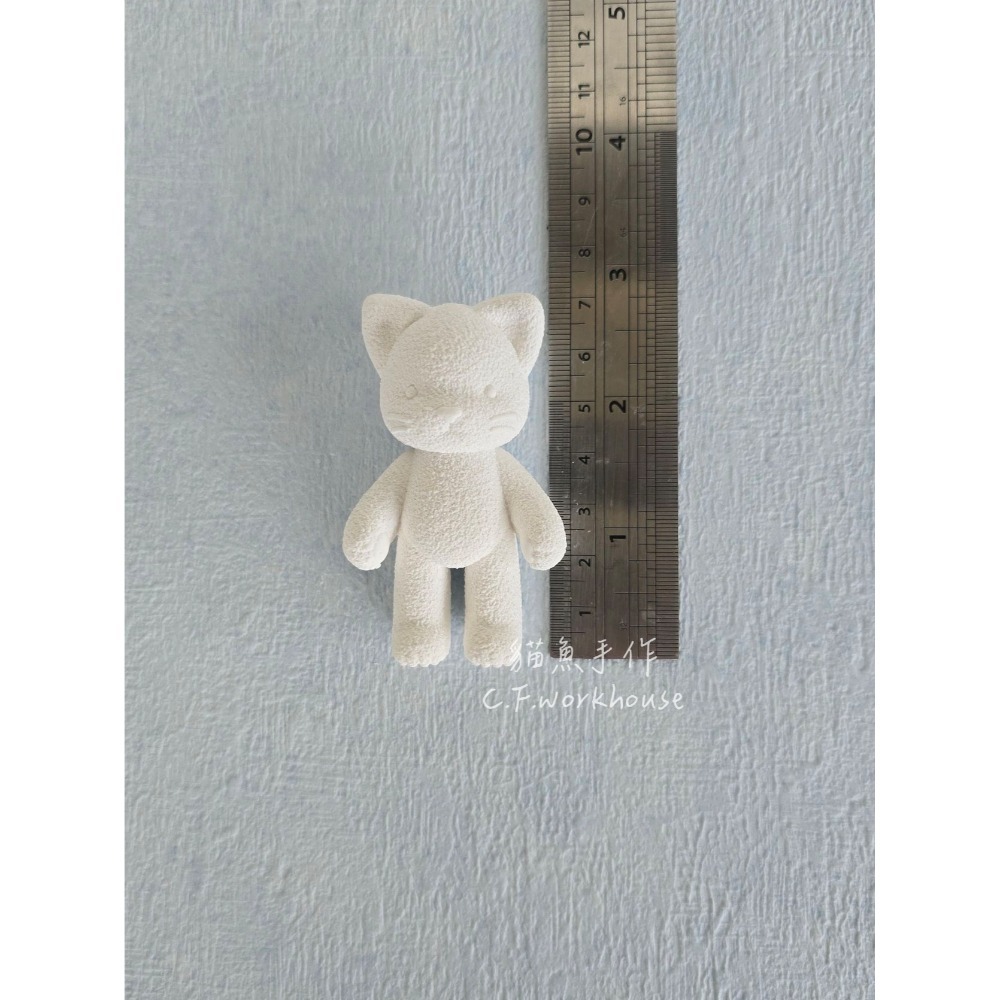 貓魚手作｜多款擴香石 DIY上色 描線擴香石 造型石膏 彩繪白胚 白色石膏 素胚 白模 車用出風口夾 手作材料 半成品-規格圖6