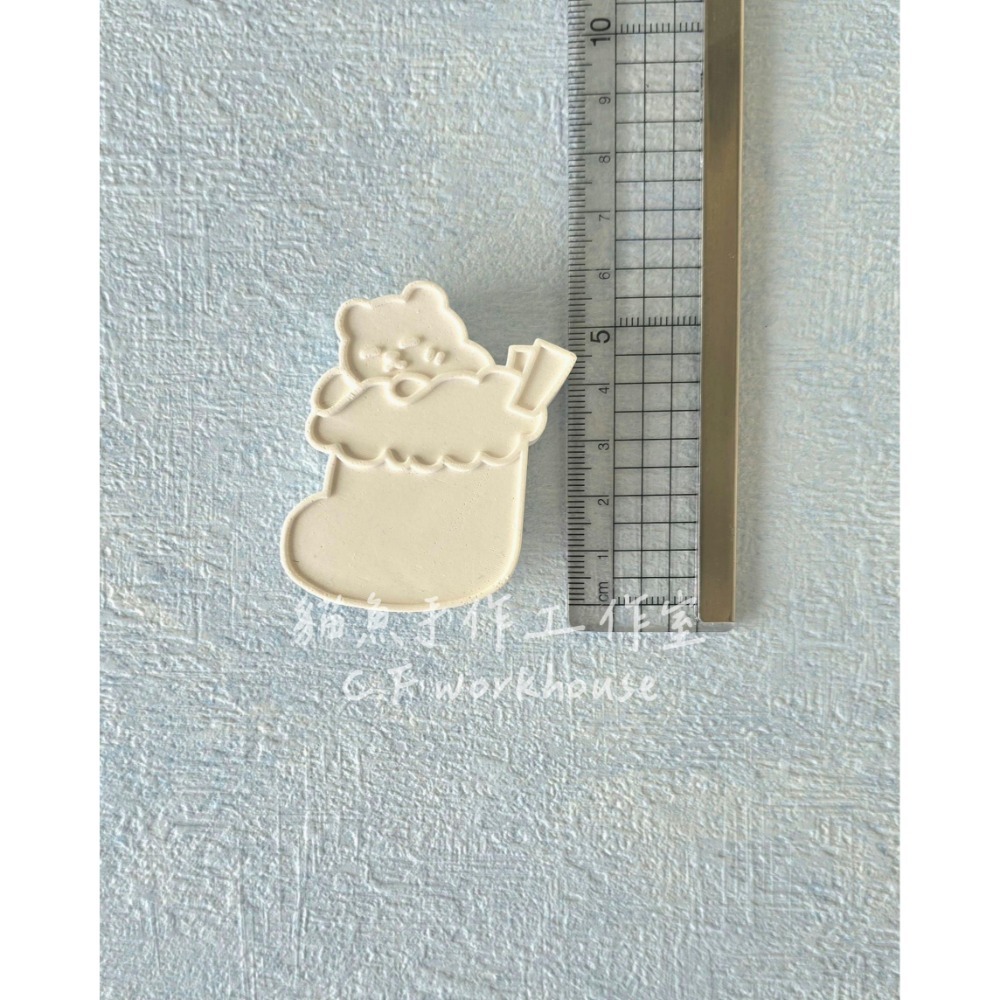 貓魚手作｜多款擴香石 DIY上色 描線擴香石 造型石膏 彩繪白胚 白色石膏 素胚 白模 車用出風口夾 手作材料 半成品-規格圖6